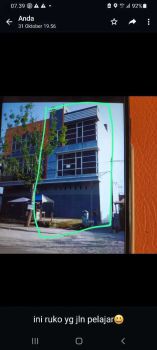 DI JUAL RUKO DI JLN. PELAJAR COCOK UTK CAFE