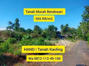 DIJUAL TANAH MURAH DI BENDOSARI SUKOHARJO TIMUR JALAN LINGKAR TIMUR