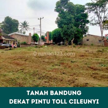Tanah Cileunyi Dekat Pintu Toll Cileunyi Cocok Bangun Kosan