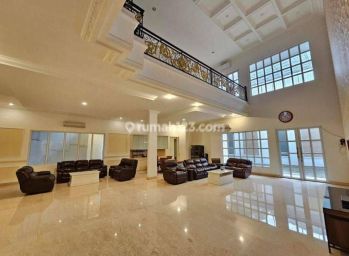 Dijual rumah di alam sutera, bangunan mandiri mewah desain classic, dekat binus