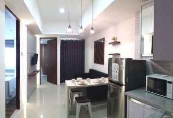 sewa apartemen the Linden 2 br furnish bulanan tahunan