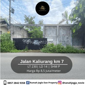 Lokasi Strategis Tepi Jalan Aspal Sekitar Jalan Kaliurang Km 7
