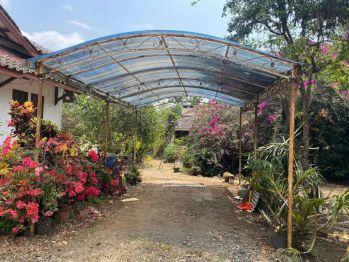 DIJUAL RUMAH+TANAH PINGGIR JALAN UTAMA KARANG TENGAH CIBADAK SUKABUMI
