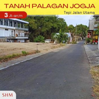 Tanah Murah 5 Menit ke Sleman City Hall Palagan Jogja