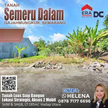 Tanah tengah kota Semarang daerah elit dekat sekolah Akpol dekat tol dijual di