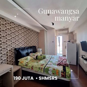 Sudah SHMSRS‼️Apartemen Gunawangsa Manyar tengah kota Surabaya