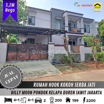 Rumah Mewah Murah Dalam Komplek Billymoon Duren Sawit Jakarta