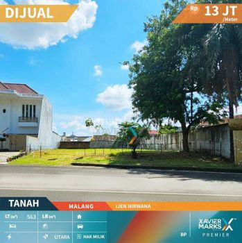 Tanah Kavling Luas Siap Huni Di Ijen Nirwana Klojen Malang Bp1093