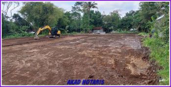 dekat pasar gentan SHM Pekarangan Jual Tanah Murah Kaliurang Jogja