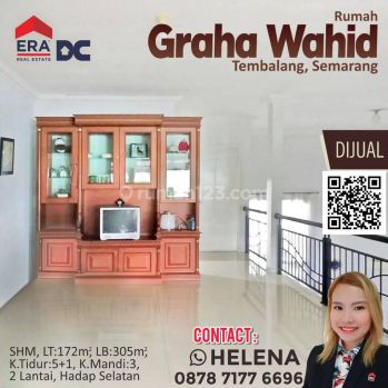 Rumah bagus tengah kota semarang siap huni dekat kampus unimus dijual di graha