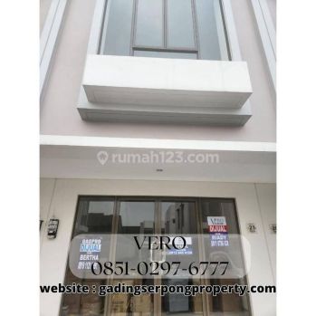 Dijual Cepat Bu Ruko Ukuran 41 Unit Langka di Gading Serpong Arah