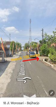 BU, Dijual cepat tanah SHM Pekarangan Bonus Rumah