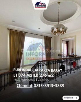 Rumah Mewah Dan Lokasi Nyaman di Kembangan Puri Indah Jakarta Barat