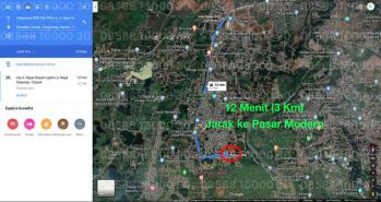 Disewakan Lahan Dekat Stasiun Cisauk AEON BSD Tangerang Gudang Kurir