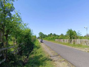 TANAH PINGGIR JALAN 28.5 ARE ZONA INDUSTRI DI PENGAMBENGAN JEMBRANA