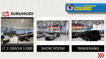 Jual Showroom Husein Sastra Negara Jurumudi Benda Tangerang Banten
