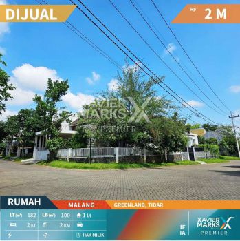 Rumah Modern Siap Huni di Greenland Tidar Malang