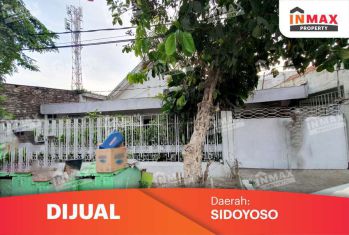 [LS] Rumah 3 Kamar di Sidoyoso Surabaya, Cocok untuk Toko/Resto/Kantor