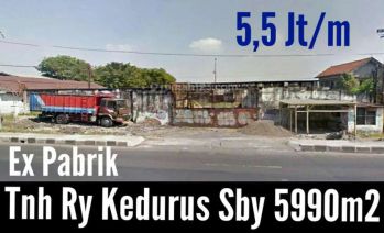 Tanah di Raya Kedurus Sby