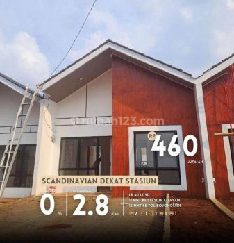 Rumah Murah Dalam Cluster Dekat Stasiun Citayam