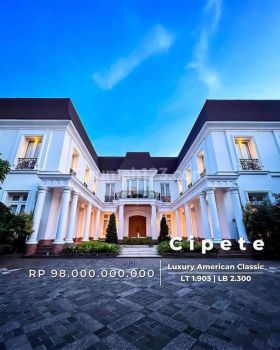 Rumah dijual Mewah di Cipete dekat Kebayoran Jakarta Selatan