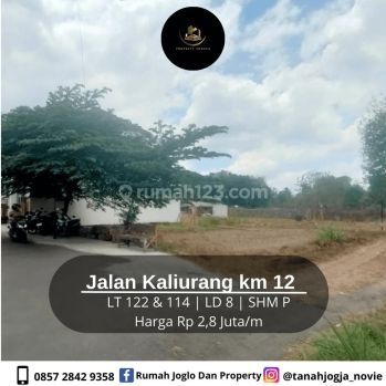 Tanah Kosong Jalan Kaliurang Km 13 Murah Dekat Ponpes Pandanaran