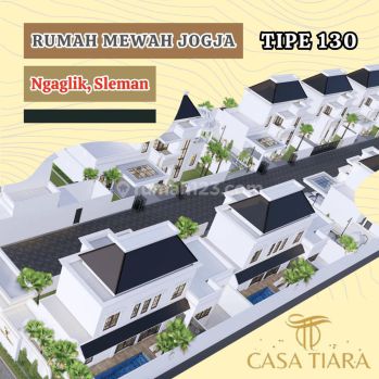 Rumah Mewah Tepi Jalan Aspal Utara Adisucipto Jogja