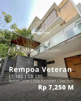 Rumah Mewah dlm Komplek Ekslusive di Veteran Bintaro Jakarta Selatan