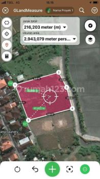 Dikontrakkan tanah lokasi strategis di seminyak lingkungan villa