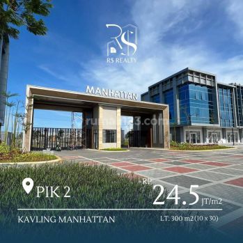 Langka Kavling Residence Pik2 Manhattan 300M2