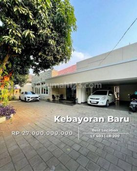RUMAH DIJUAL CEPAT MURAH DI SENOPATI KEBAYORAN BARU JAKARTA SELATAN
