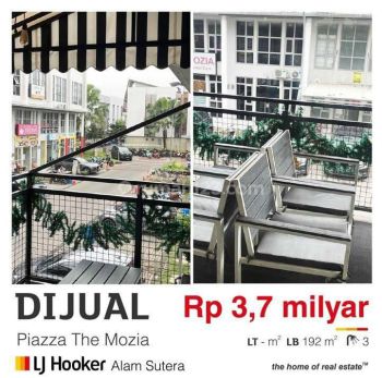 Garansi Harga Terbaik Ruko Piazza The Mozia Bsd Tipe Alfresco Dg Pintu Depan Dan