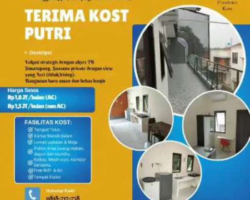 Indekos putri rmh baru