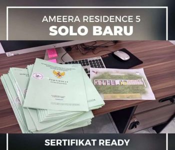 JUAL RUMAH BARU Cluster 360 Juta SOLOBARU Type 40/65