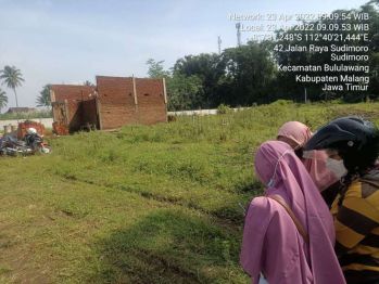 Promo Tanah kavling Murah Malang di Sudimoro Bululawang dkt Jalan Raya