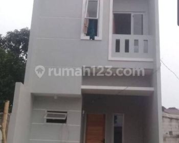 Rumah timgkat minimalis SHM Masuk mobil