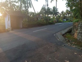 Tanah di tepi jalan pakisaji, pakem