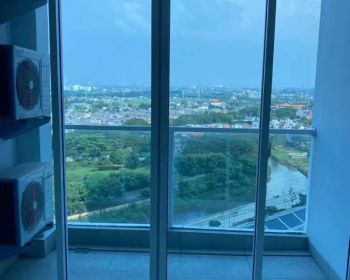 Disewakan 2br private lift semi furnish lantai rendah