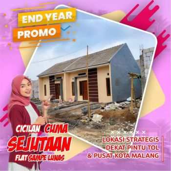 RUMAH SUBSIDI MODERN DEKAT SAWOJAJAR MALANG