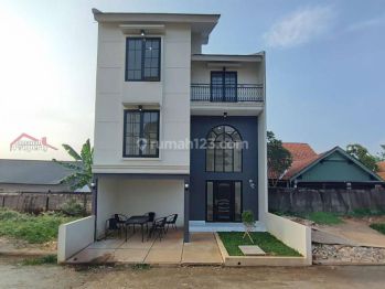 Rumah 2 Lantai Minimalis Konsep Mezzanine Harga Murah Cimanggis Depok