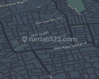 Jual Tanah SHM Siap Bangun Di Johar Baru Jakarta Pusat