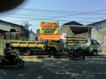 Di jual kavling tanah pinggir jalan besar di kota tangeranh