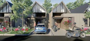 Rumah Fasilitas Gym & Kolam Renang di Trevista Hills