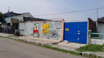 Tanah strategis full tembok keliling sebrang CSB Mall
