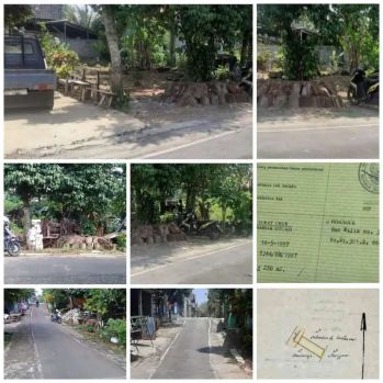 TANAH 250M2 SIAP BANGUN DI WONOREJO BEJEN KARANGANYAR