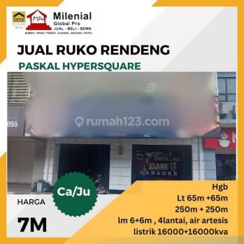 2 Ruko berendeng cocok untuk usaha lokasi ramai di Hyper square Pasirkaliki