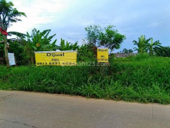 Tanah 2000 m2 Kontur Rata Nempel Jl H Sulaiman Bedahan