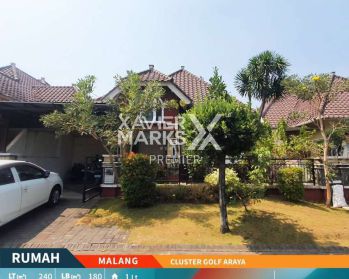 Butuh Cepat Laku Rumah Asri Siap Huni di Cluster Golf Araya Malang