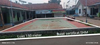 Tanah rata coran strategis dipinggir jalan