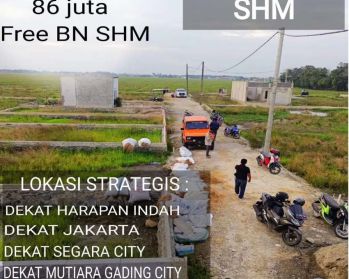 Dijual Tanah Kavling Siap Bangun Di Pinggiran Jakarta Timur